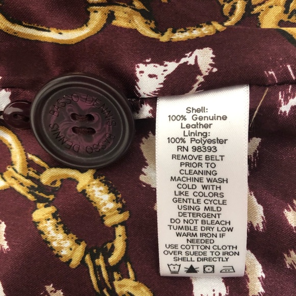 Dennis Basso Suede Leather Trench coat - Picture 7 of 7